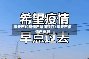 泰安市的疫情严峻吗现在/泰安市疫情严重吗