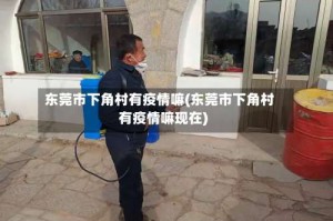 东莞市下角村有疫情嘛(东莞市下角村有疫情嘛现在)