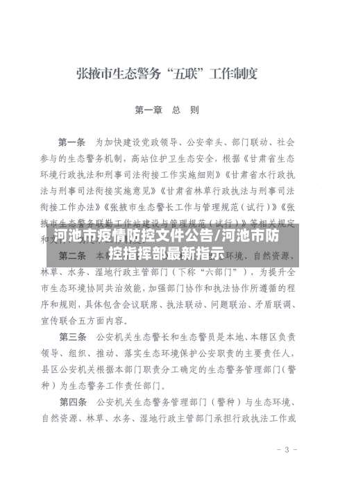 河池市疫情防控文件公告/河池市防控指挥部最新指示-第1张图片