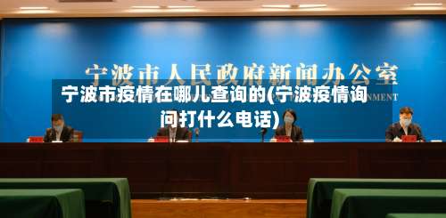 宁波市疫情在哪儿查询的(宁波疫情询问打什么电话)-第1张图片